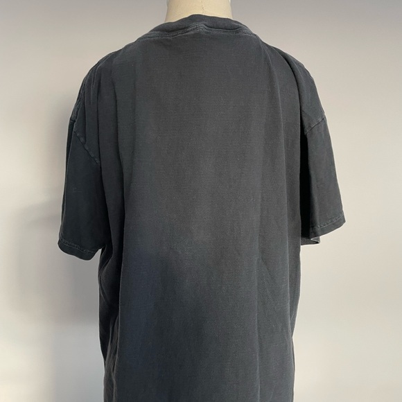 Rebel-Rider Black Graphic T-Shirt - Picture 3 of 4